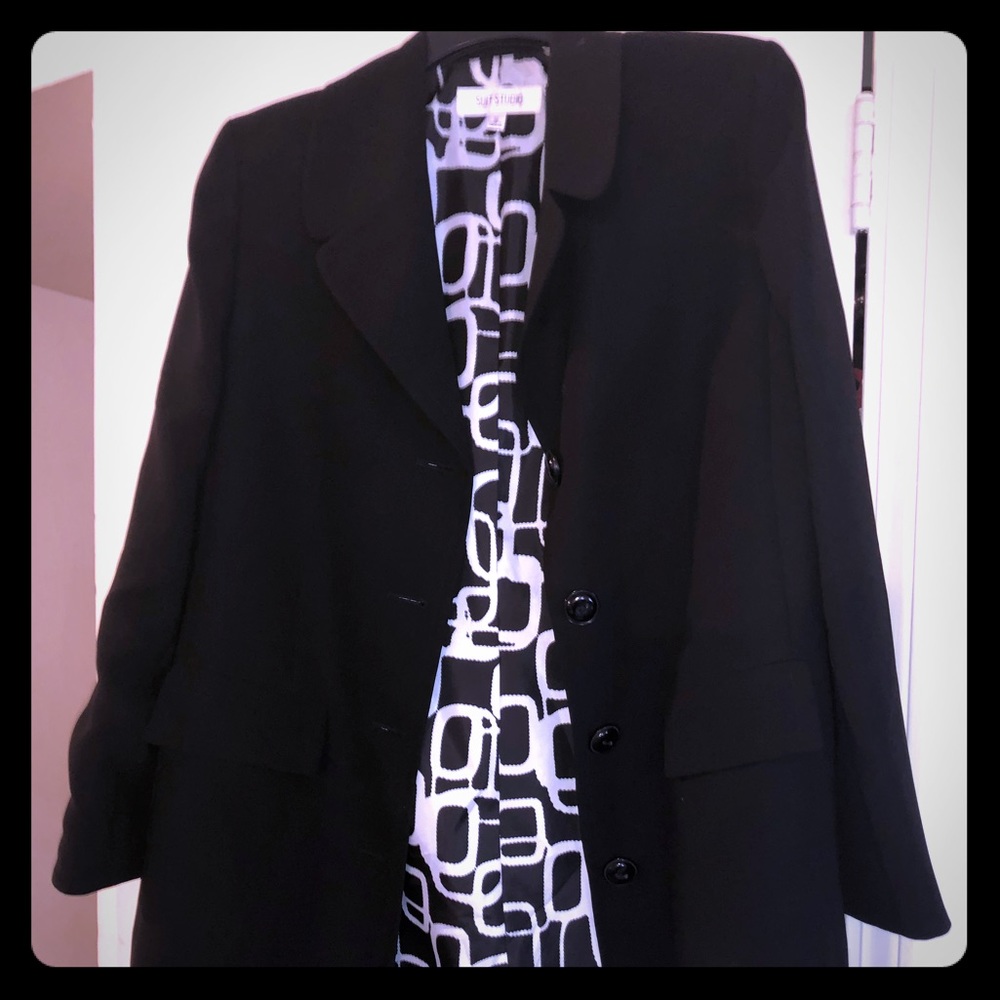 Ladies black suite jacket